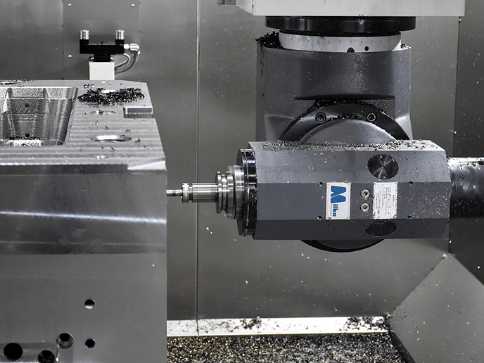 Fraisage CNC de précision et d'efficacité de pièces en acier